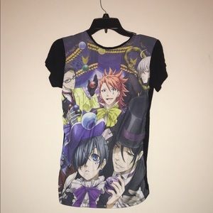 black butler tee shirt